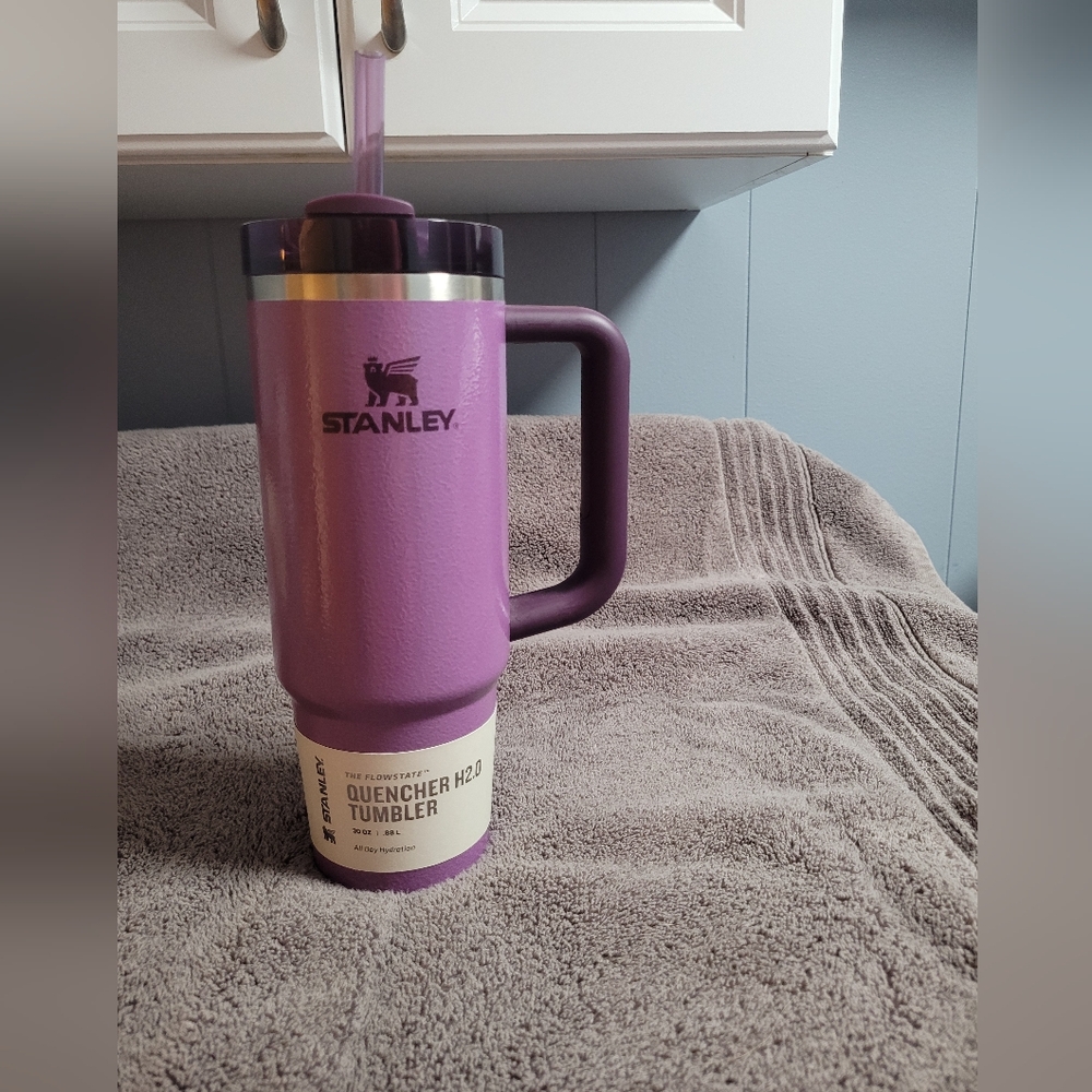 Stanley Purple 30oz Quencher H2.0 Tumbler
